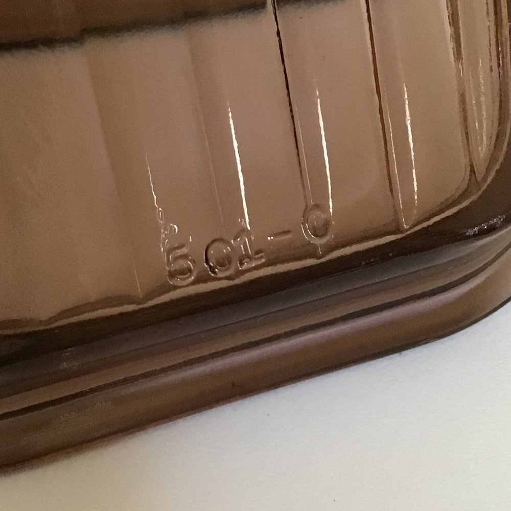 Pyrex Vintage Refrigerator Dish with Lid Amber EUC Corning Visions - Picture 10 of 14